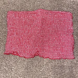 Garage cropped tube top